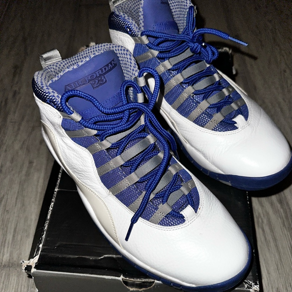 Nike Air Jordan 10 Retro Royal Blue size 11.5 Mens Basketball Sneakers in Box